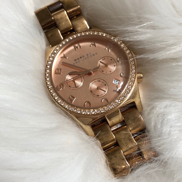 Marc by Marc Jacobs Rose-gold watch - Picture 3 of 8
